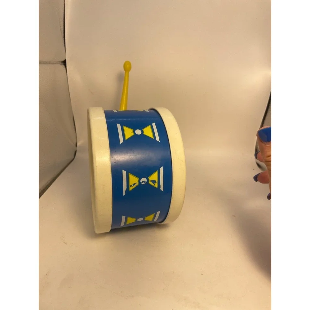 Vintage Fisher Price Xylophone Drum 1976 Music Toy Childrens Primary Collectible